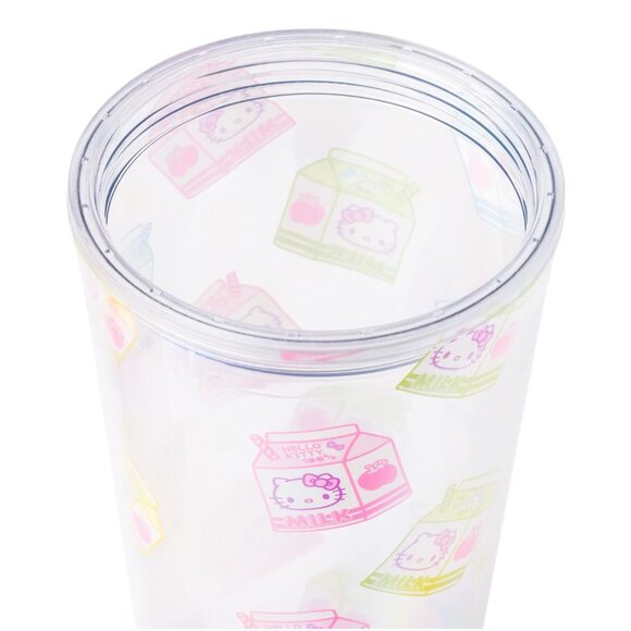 Hello Kitty Milk Carton Print Boba Tumbler - 24 oz. - Picture 5 of 8